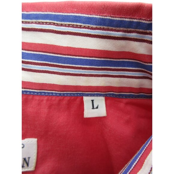 Maus & Hoffman Shirt Large Button Down Pocket Flip Cuffs Switzerland - Picture 10 of 12